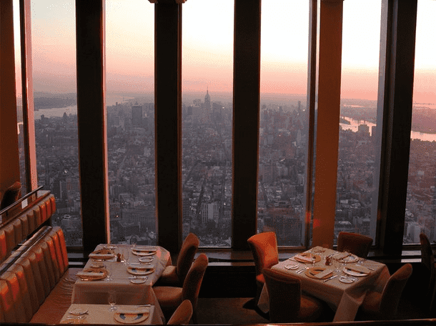 Windows on the World, north Tower of the World Trade Center