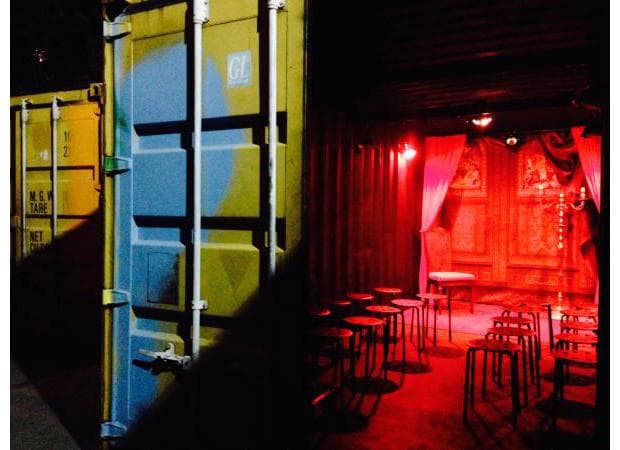 Inside one of the micro theaters (Lisann Ramos)