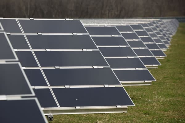 Solar panels at Mars’ factory in Hackettstown, NJ where M&M’s are produced. Mars has invested in enough renewable energy to power all of its US factories.