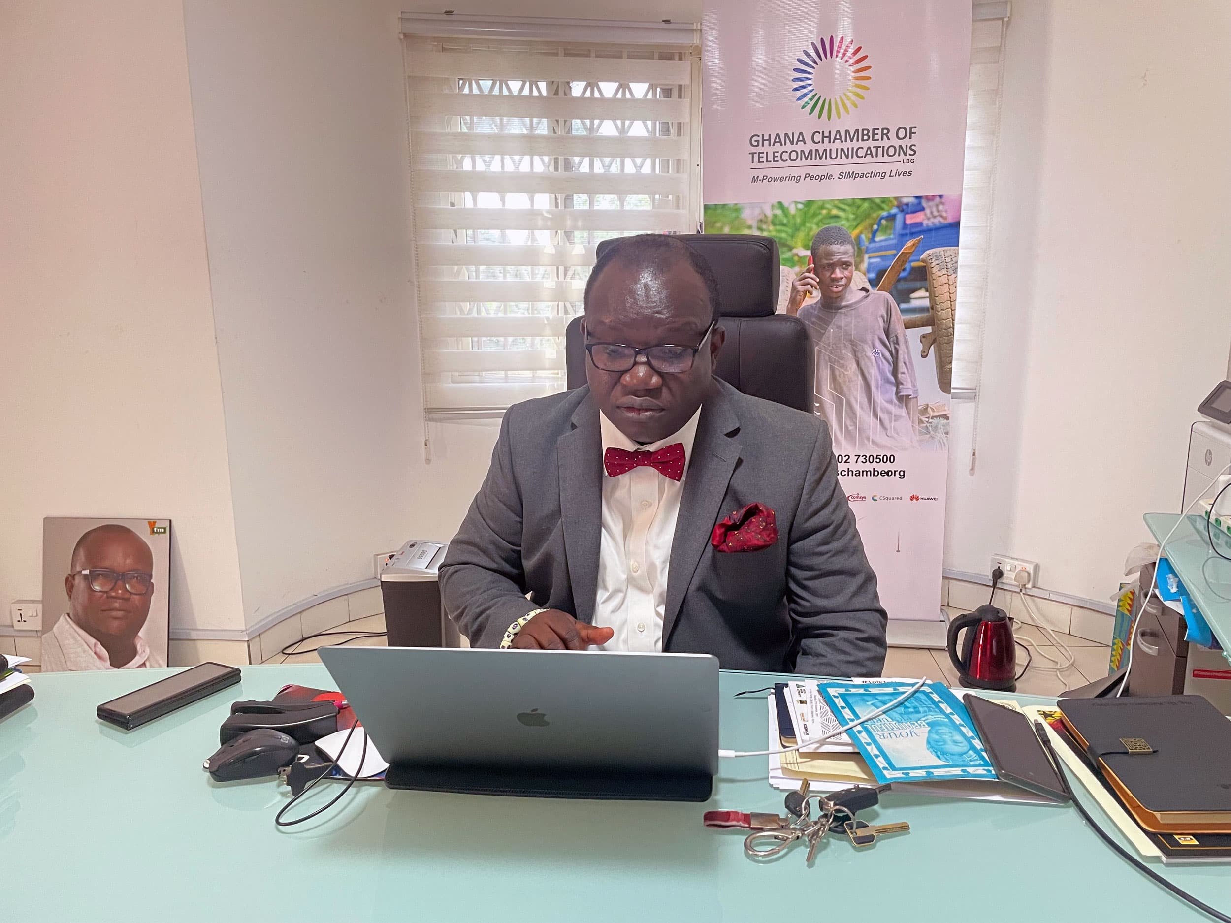 Ken Ashigbe is CEO of the Ghana Chamber of Telecommunications.