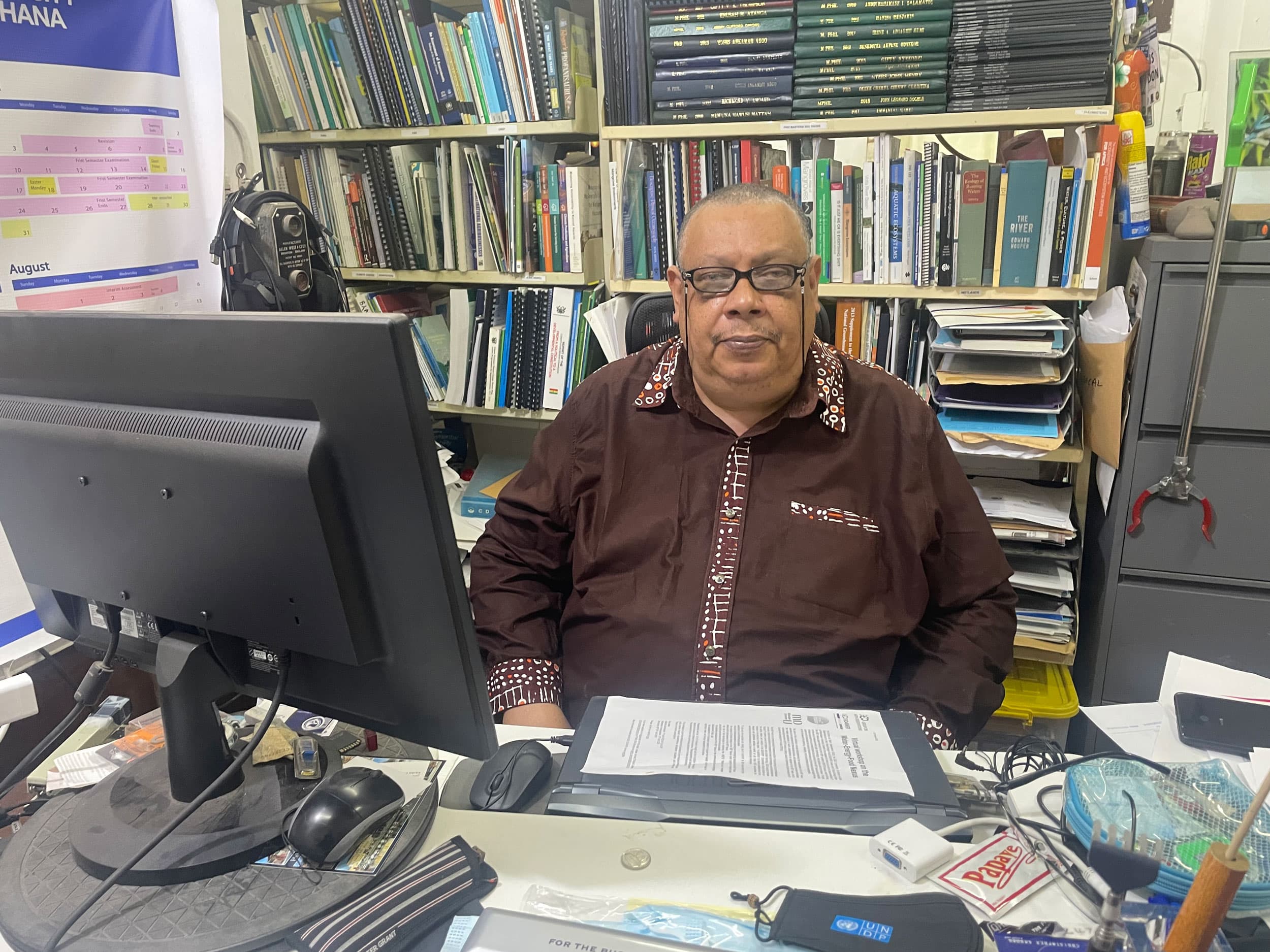 Professor Christopher Gordon is a founding director of the Institute of Environmental and Sanitation Studies at the University of Ghana.