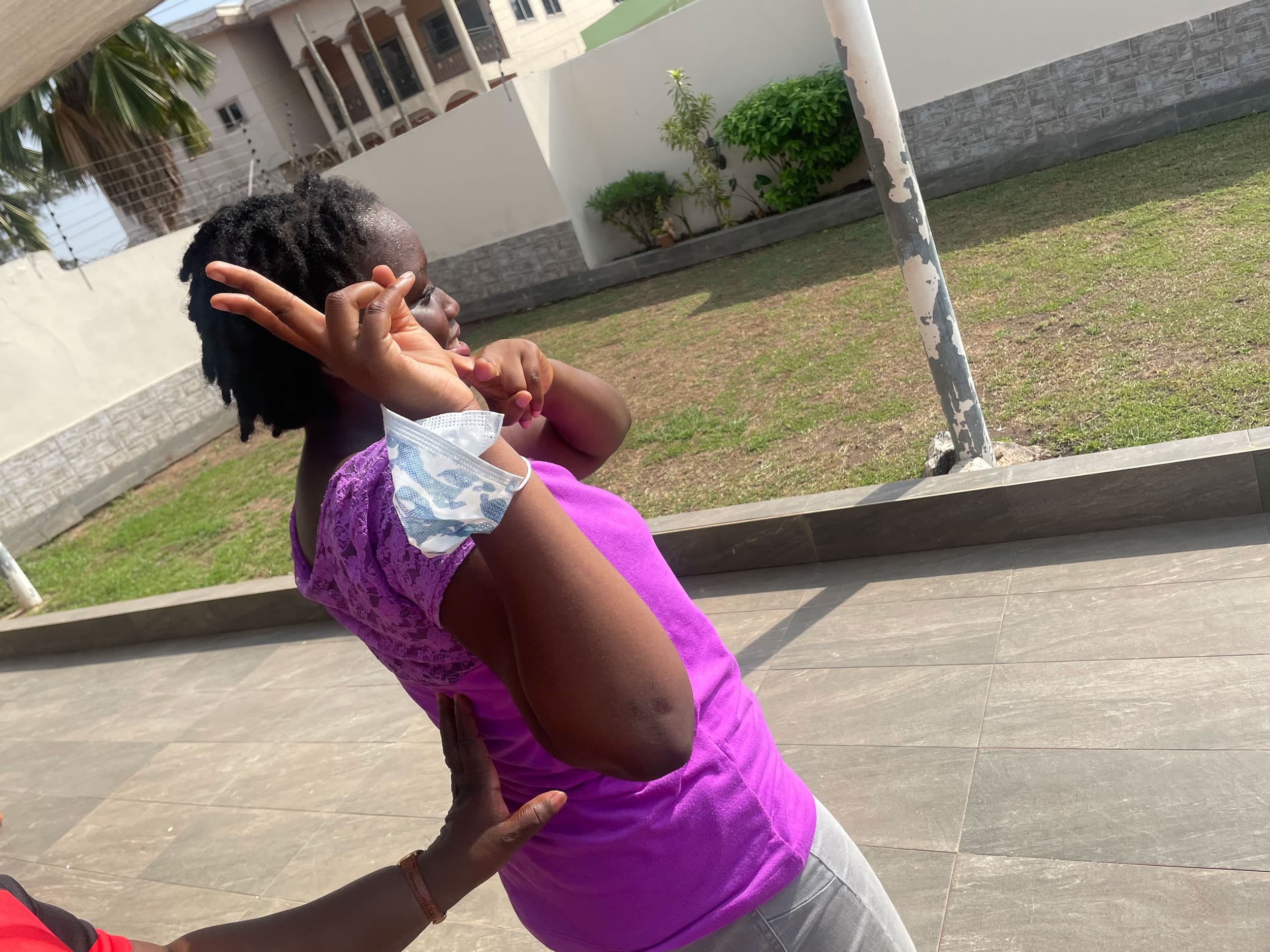 Elyse Aba Acquah, 16, is on the autism spectrum.