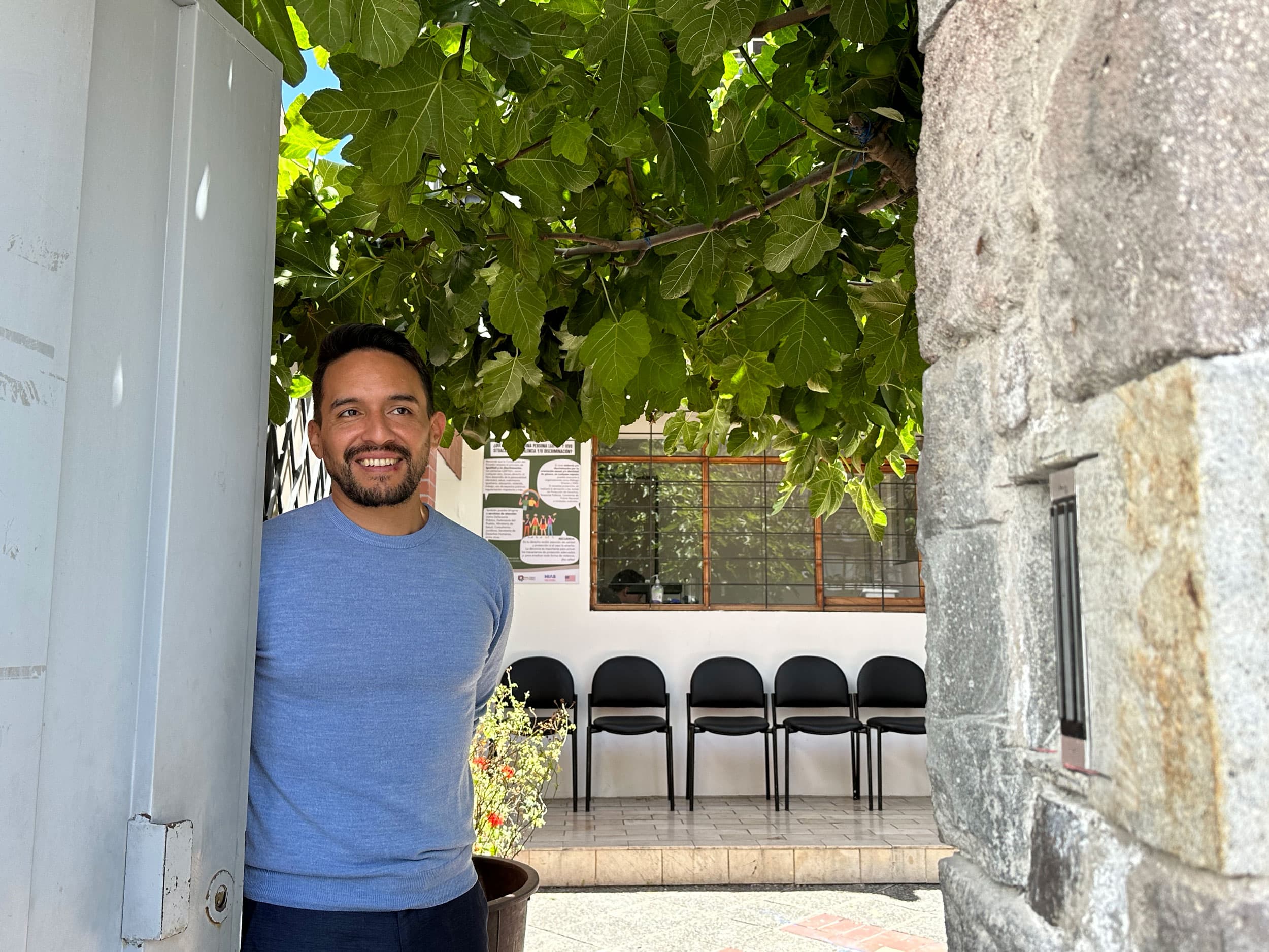 Danilo Manzano is the co-founder and executive director of Dialogo Diverso, an organization that provides legal, health and social services to LGBTQ people and is based in the house where he grew up.